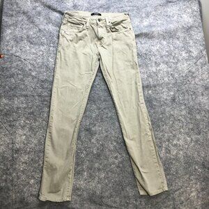 Mavi Jeans Mens 33 x 34 Beige Jake Denim Cotton Stretch Slim Straight 5 Pocket
